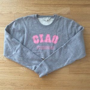 Fiorucci Cropped Sweatshirt